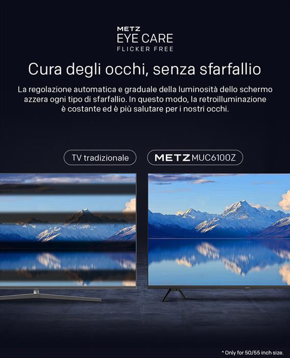 Immagine del prodotto METZ - Smart TV LED UHD 4K 50" 50MUC6100Z