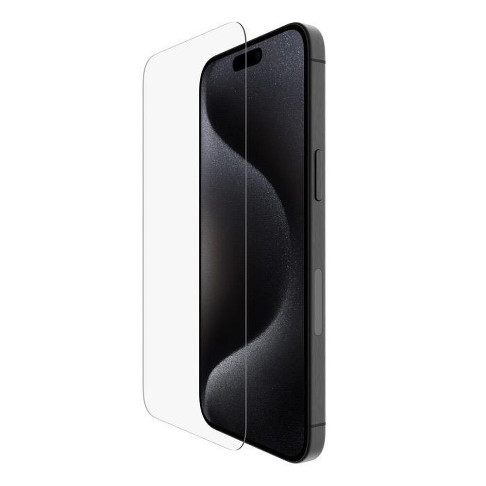 "BELKIN - VETRO TEMPEREDGLASS ANTIMICROBICO IPHONE 16 PROMAX-Trasparente"