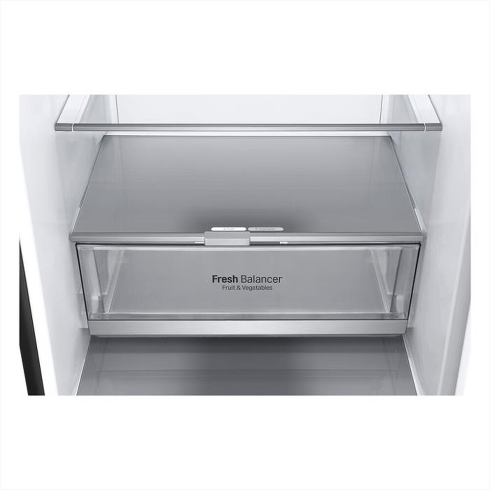 "LG - Frigorifero combinato GBB92MCABP Classe B 419lt-MATTE BLACK"