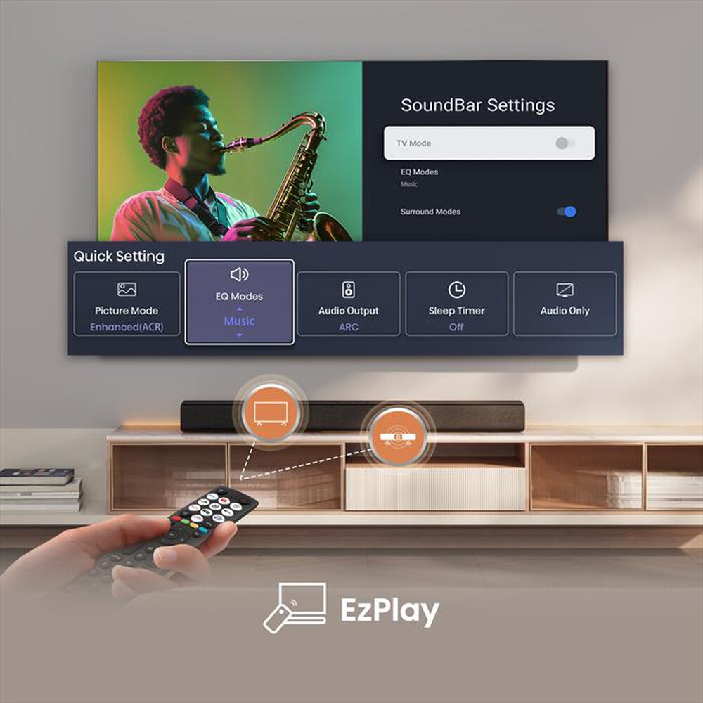 Immagine del prodotto HISENSE - Soundbar 120W HS1000-NERO