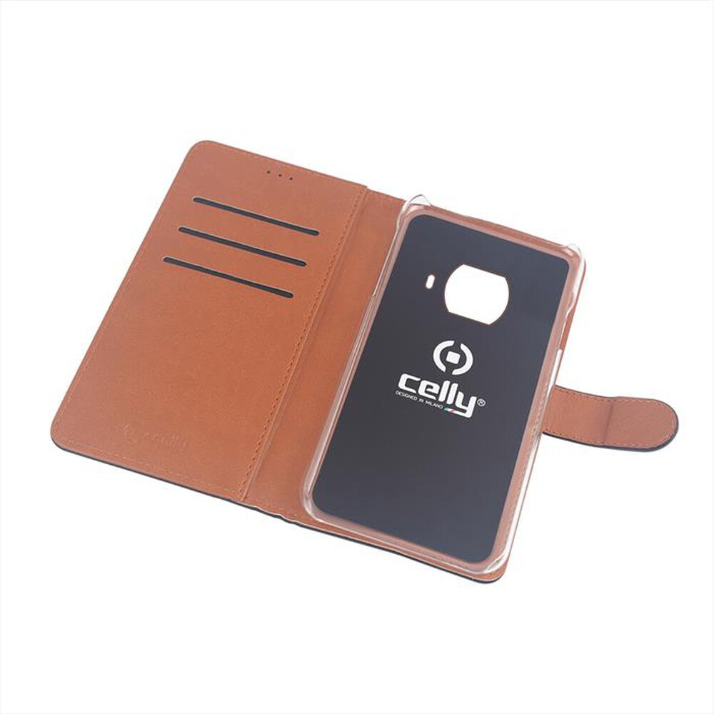 "CELLY - WALLY941 - CUSTODIA PER MI 10T LITE 5G-NERO/SIMILPELLE"