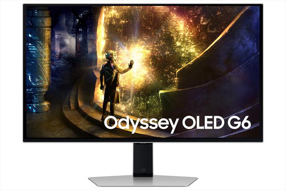 "SAMSUNG - MONITOR GAMING ODYSSEY OLED G6  - G61SD DA 27''-Silver"