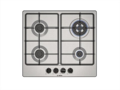 BOSCH - Piano cottura a gas PGH6B5B60 4 fuochi 58,2cm-Inox