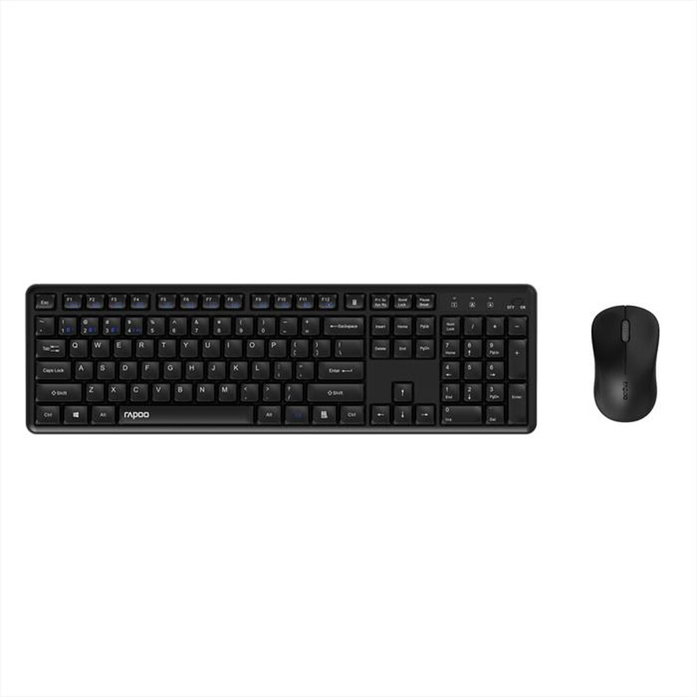 Immagine del prodotto RAPOO - Multi-mode Wireless Silent Combo Set 8150M-Nero