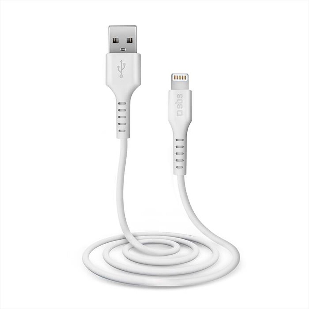 Immagine del prodotto SBS - Cavo ricarica e sincronizzazione per iPhone 5/5S/5-BIANCO