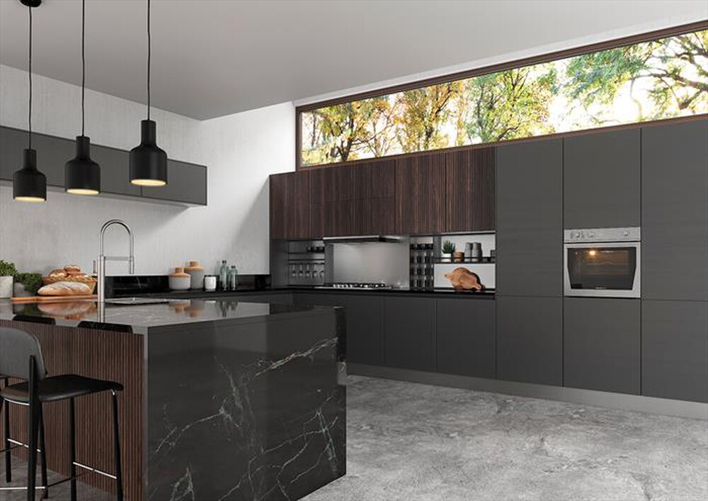 "GLEM GAS - Forno elettrico GFD92IX-S6-Acciaio Satinato"