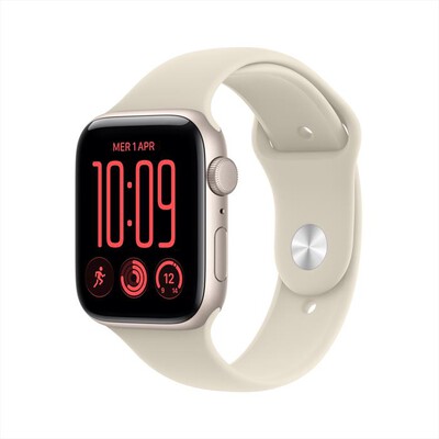 APPLE - Watch SE 3 GPS 44mm Alluminio Galassia-Sport Band Sabbia - M/L