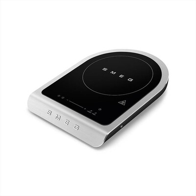 SMEG - Piastra a induzione portatile PIC01BLMEU-Nero Opaco