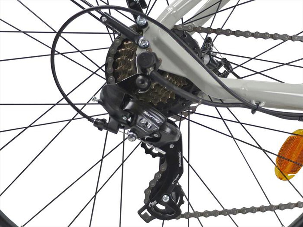 "LEGNANO - E-BIKE CITY ARIA DORINA-Bianco e grigio"