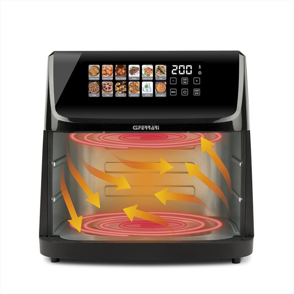 Immagine del prodotto G3FERRARI - Friggitrice ad aria G10222-Nero / Acciaio