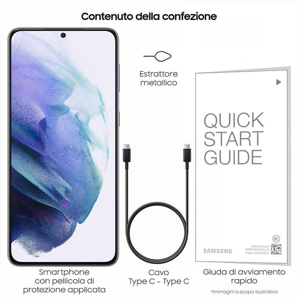 Immagine del prodotto SAMSUNG - GALAXY S21+ 5G 128GB-Phantom Silver