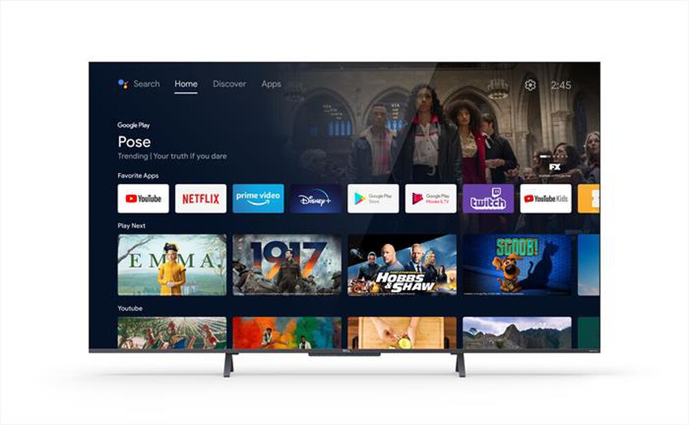 "TCL - Smart TV Q-LED 4K 55\" 55C725"