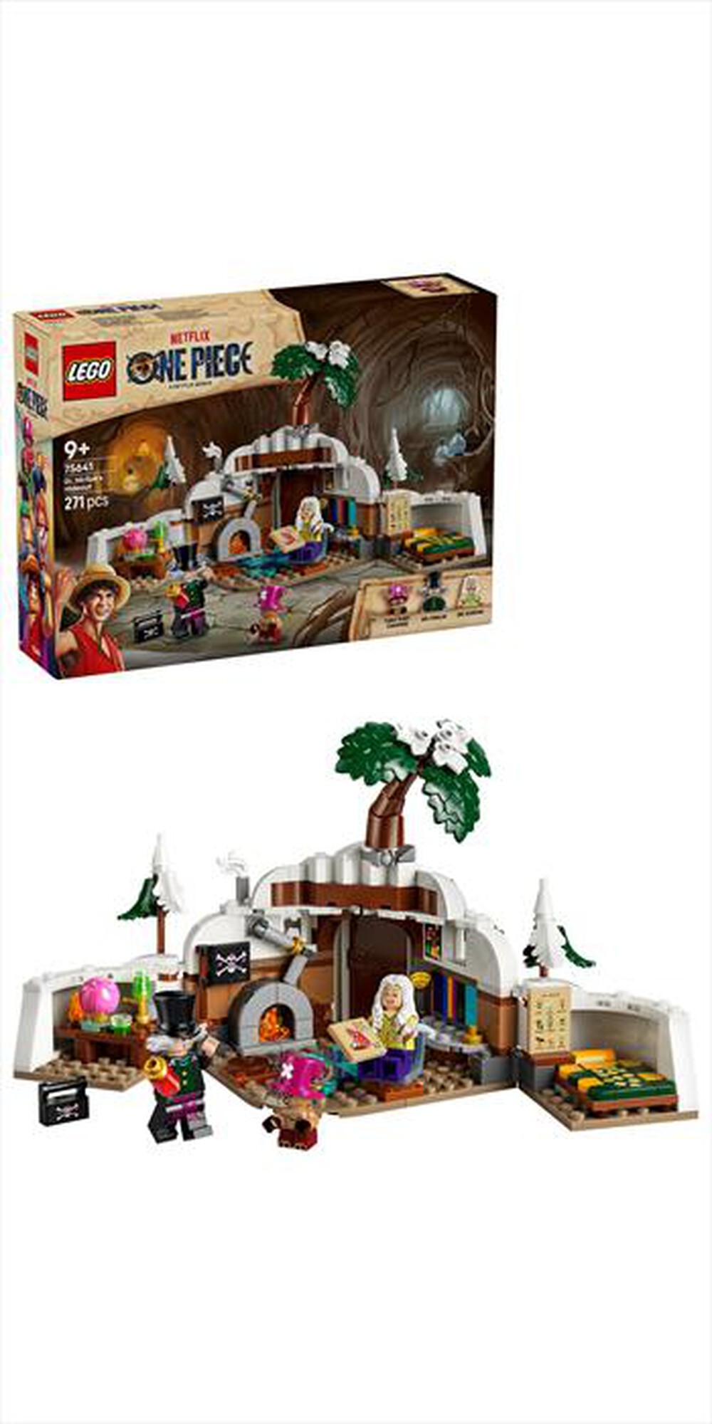Immagine del prodotto LEGO - ONE PIECE Il nascondiglio del Dottor Hillk - 75641