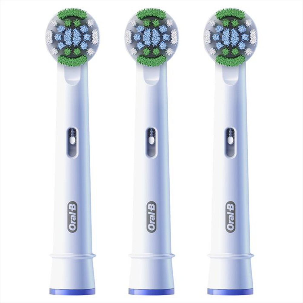 "ORAL-B - TESTINE PRO PRECISE CLEAN 3 PEZZI-BIANCO"
