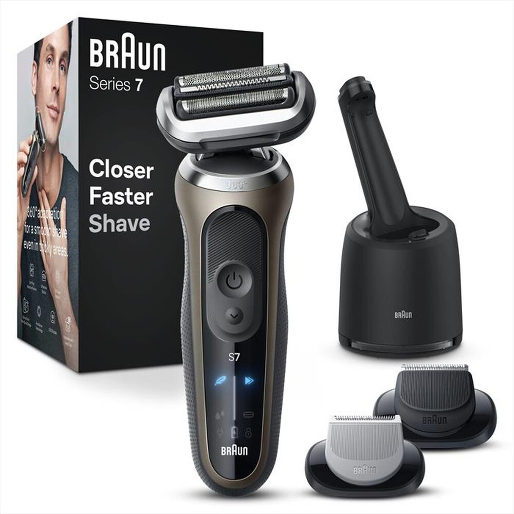 "BRAUN - Rasoio SERIES 7 72-C7650CC-ORO"
