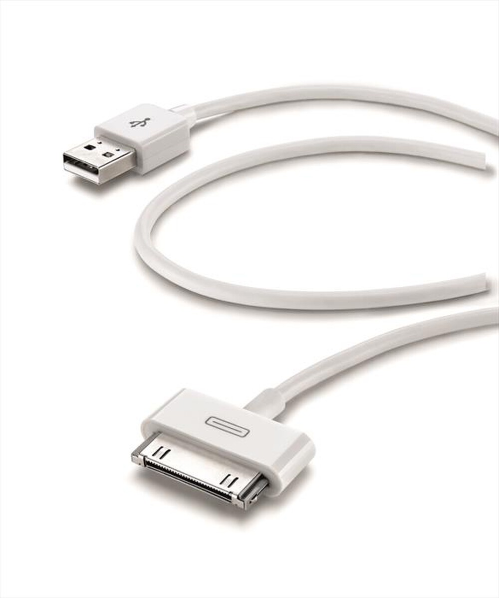 "CELLULARLINE - USBDOCKCIPHONE Cavo connettore dock-usb-Bianco"