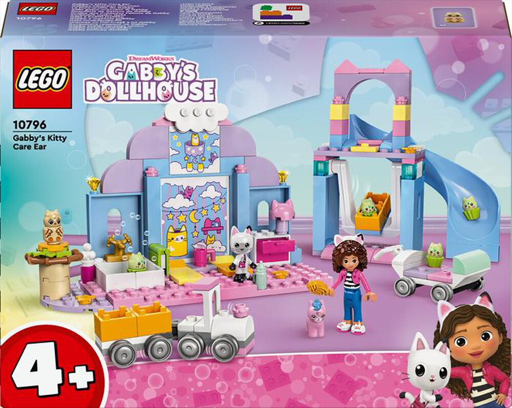 Immagine del prodotto LEGO - GABBY'S DOLLHOUSE Asilo gatto-orecchio Gabby 10796