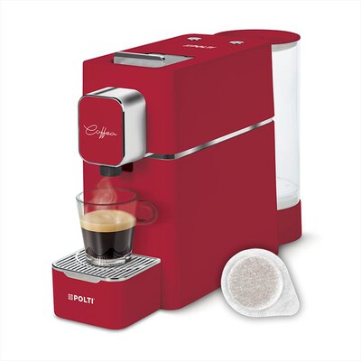 POLTI - Macchina da caff&eacute; a cialde ESE 44m COFFEA S15R-Rosso