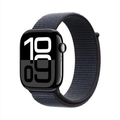 APPLE - Watch Series 10 GPS + Cellular 46mm Alluminio-Jet Black - Sport Loop Ink
