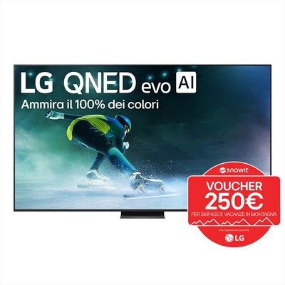 LG - Smart TV QNED EVO AI UHD 4K 100" 100QNED86A6-Charcoal Black