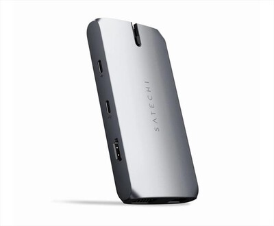 SATECHI - ADATTATORE USB-C MULTIPORT ON-THE-GO-grigio