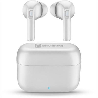 CELLULARLINE - Auricolari True Wireless WAVY IN-EAR-Bianco