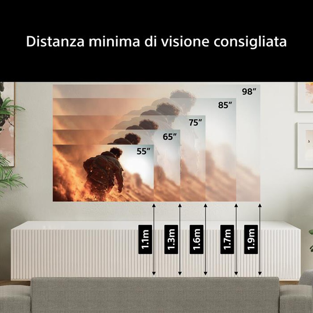Immagine del prodotto SONY - Smart TV LED RGB UHD 4K 75" K75XR75M2PB.CEI-Nero