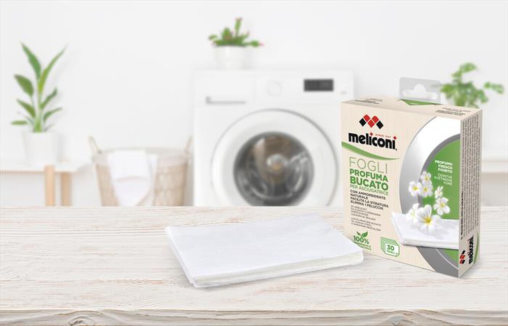 Immagine del prodotto MELICONI - Fogli PROFUMA BUCATO GREEN-Fogli bianchi, profumo fresco