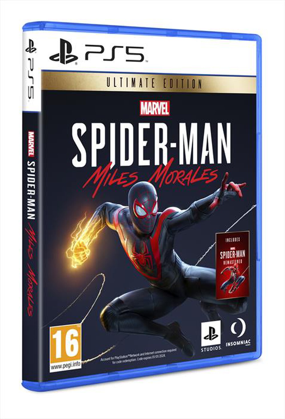 "SONY COMPUTER - MARVEL'S SPIDER-MAN MILES MORALES ULTIMATE ED-PS5"