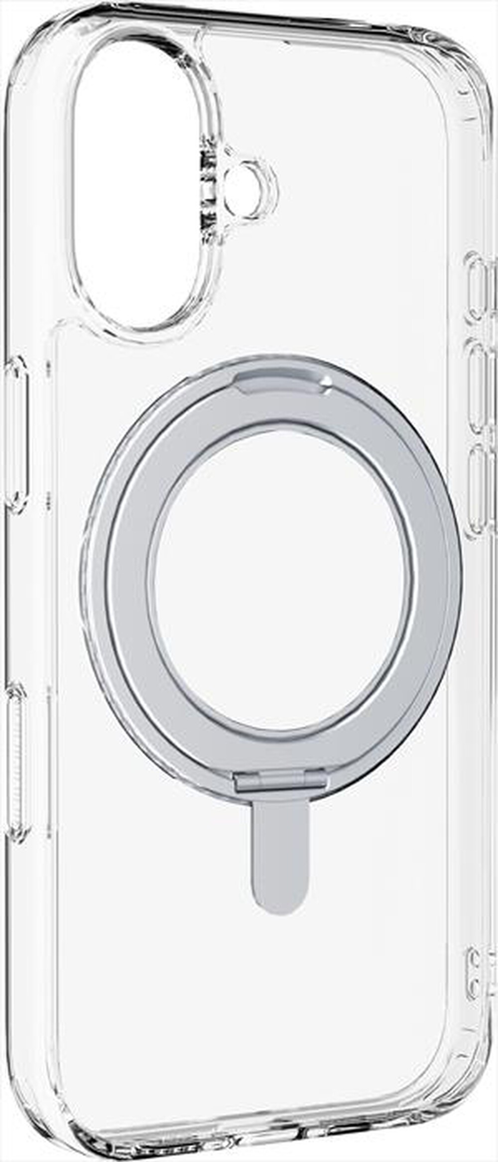 Immagine del prodotto CELLULARLINE - Custodia con anello rotabile SPIN MAG IPHONE 17-Trasparente