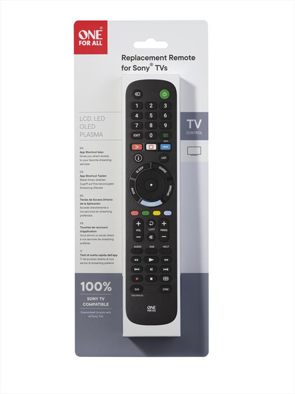 Immagine del prodotto ONE FOR ALL - URC 4912-Nero