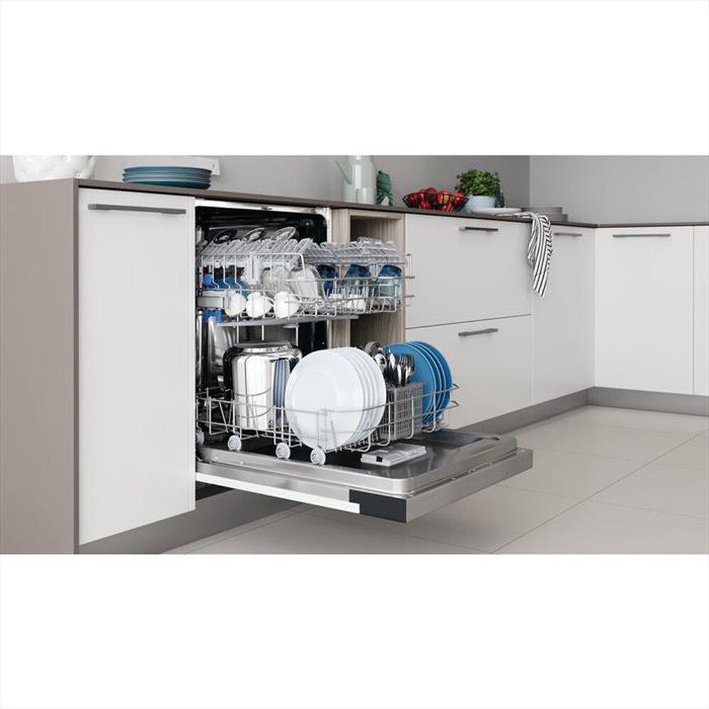 "INDESIT - Lavastoviglie incasso DBE 2B19 A X Classe F"
