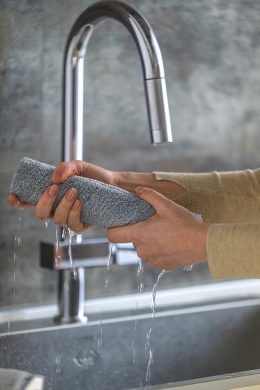 "HOOVER - Lavapavimenti HW500 011-Grigio, Bianco"