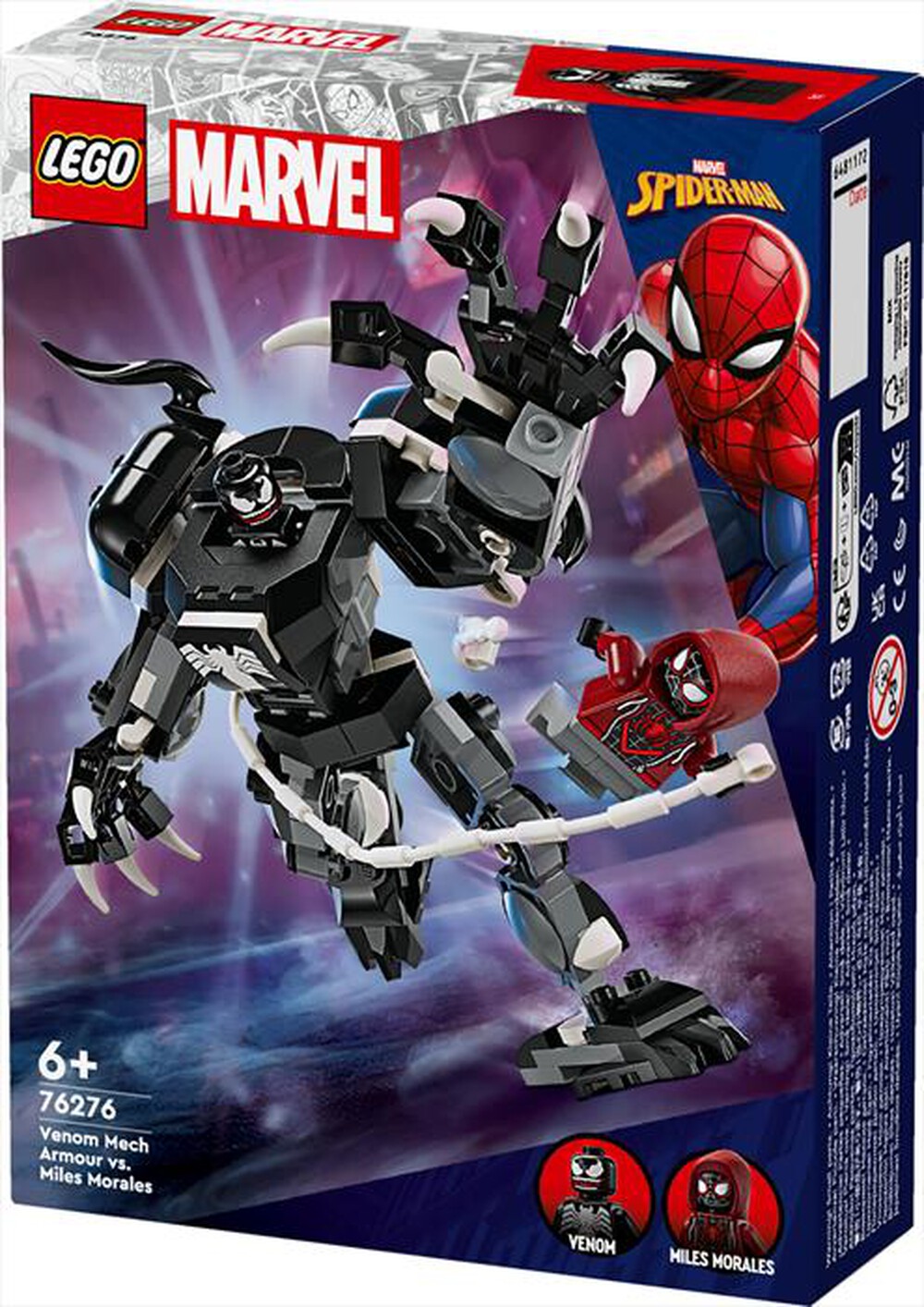 Immagine del prodotto LEGO - SUPER HEROES Mech di Venom vs. Miles Morales 76276