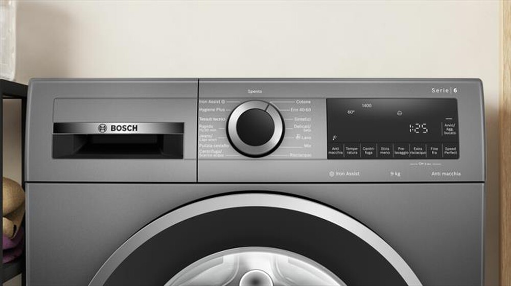 Immagine del prodotto BOSCH - Lavatrice WGG244ZRIT 9kg 1400g/m Classe A-GRIGIA ANTRACITE