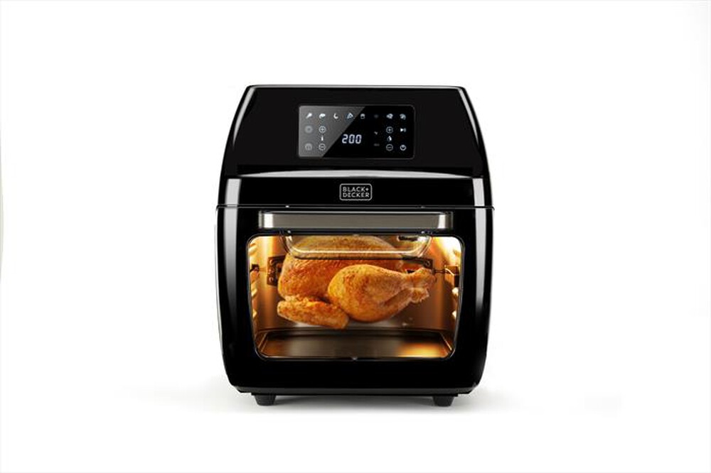 "BLACK & DECKER - Friggitrice ad aria BXAFO1200E-Nero"
