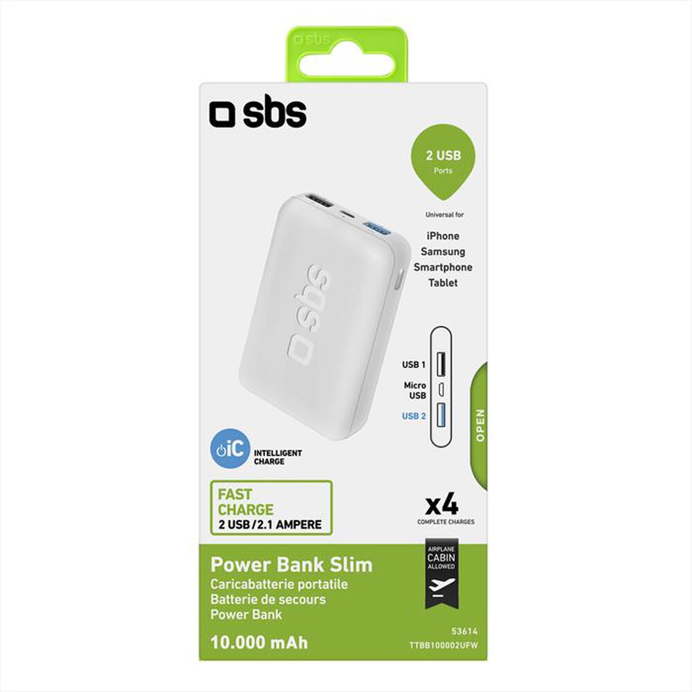Immagine del prodotto SBS - TTBB100002UFW-bianco