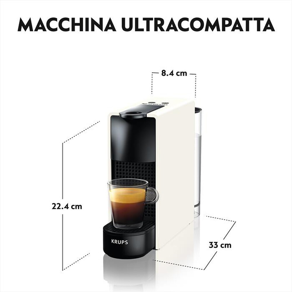 "KRUPS - XN1101K Essenza Mini Nespresso-White"