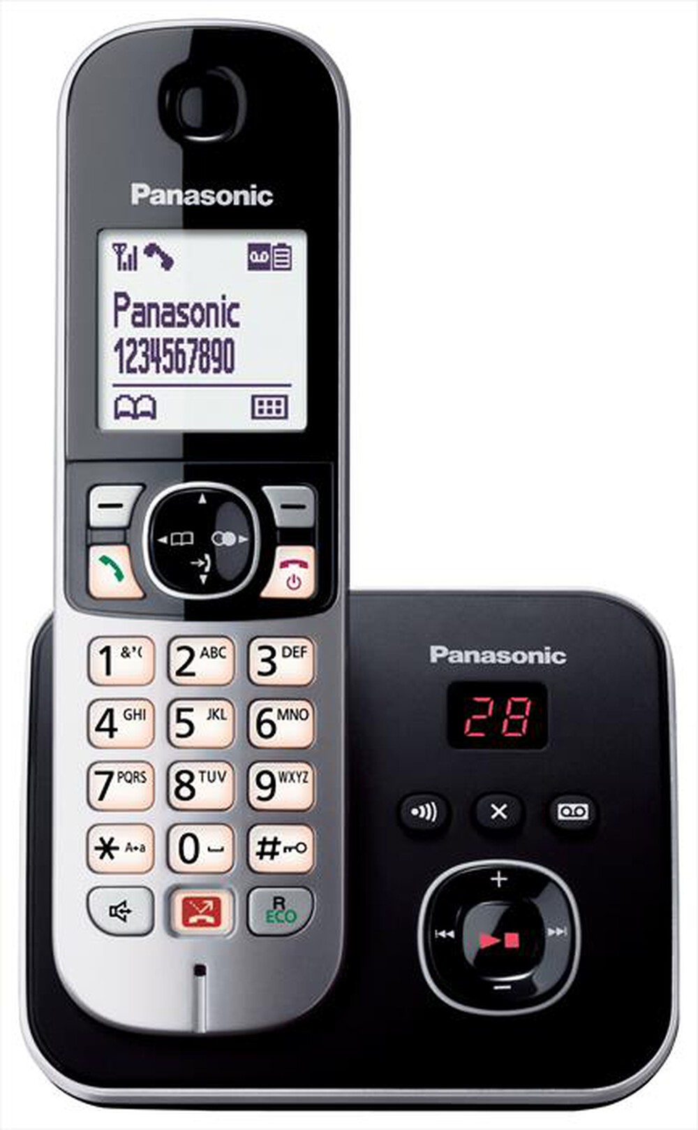 "PANASONIC - KX-TG6861JTB-NERO"