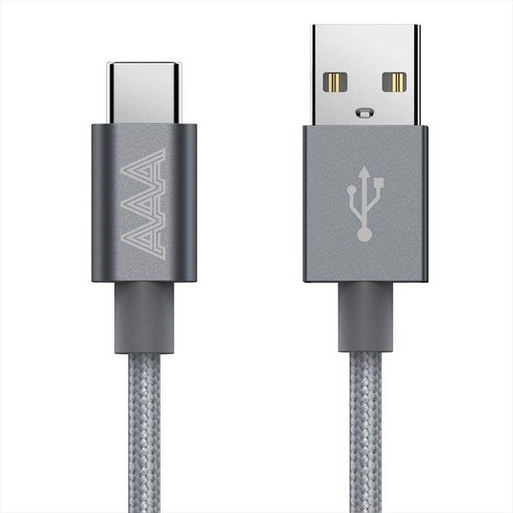 "AAAMAZE - TYPE-C CABLE 2M-Silver"