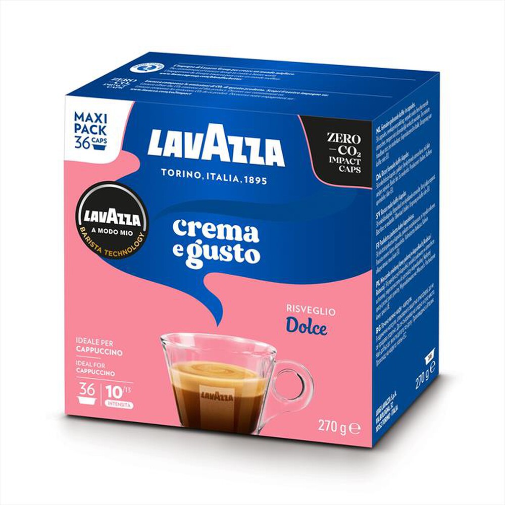 Immagine del prodotto LAVAZZA - Capsule A Modo Mio 36 pezzi C&G DOLCE-rosa e blu