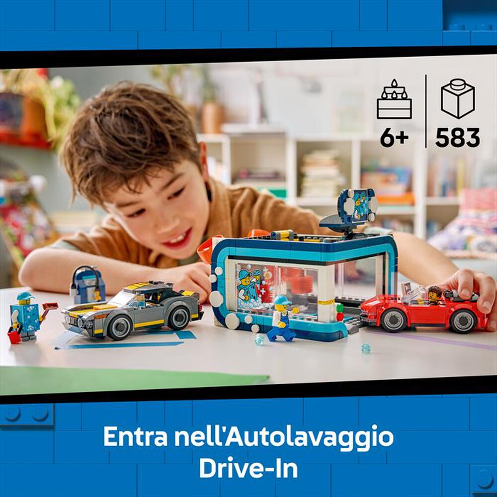 Immagine del prodotto LEGO - CITY Autolavaggio drive-in - 60497
