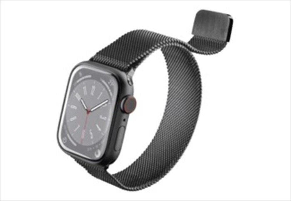 "CELLULARLINE - Cinturino STEELAPPWATCH3840S per Apple Watch-Argento"