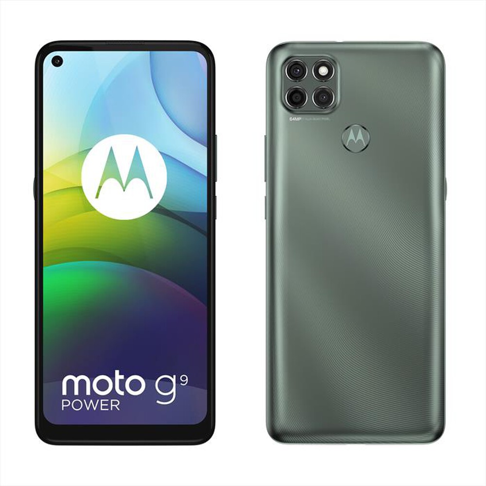 "MOTOROLA - MOTO G9 POWER-Metallic Sage"