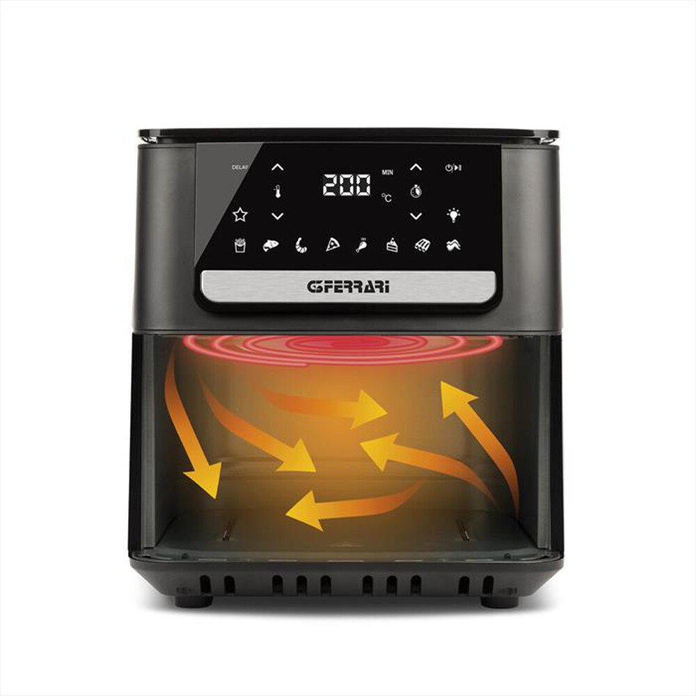 Immagine del prodotto G3FERRARI - Friggitrice ad aria G10207-Nero / Argento