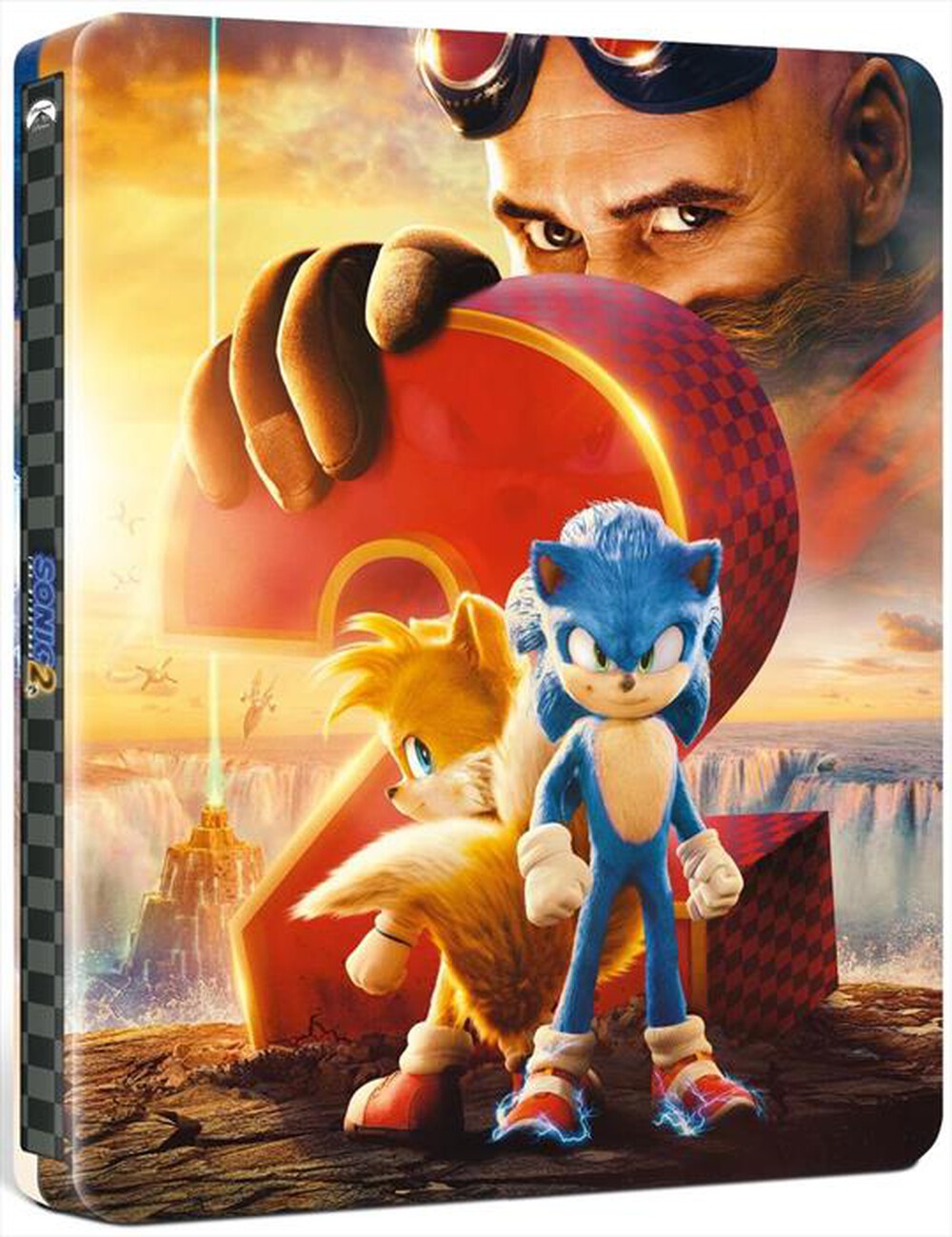 "PARAMOUNT PICTURE - Sonic 2 - Il Film (Blu-Ray Uhd+Blu-Ray) (Steelbo"