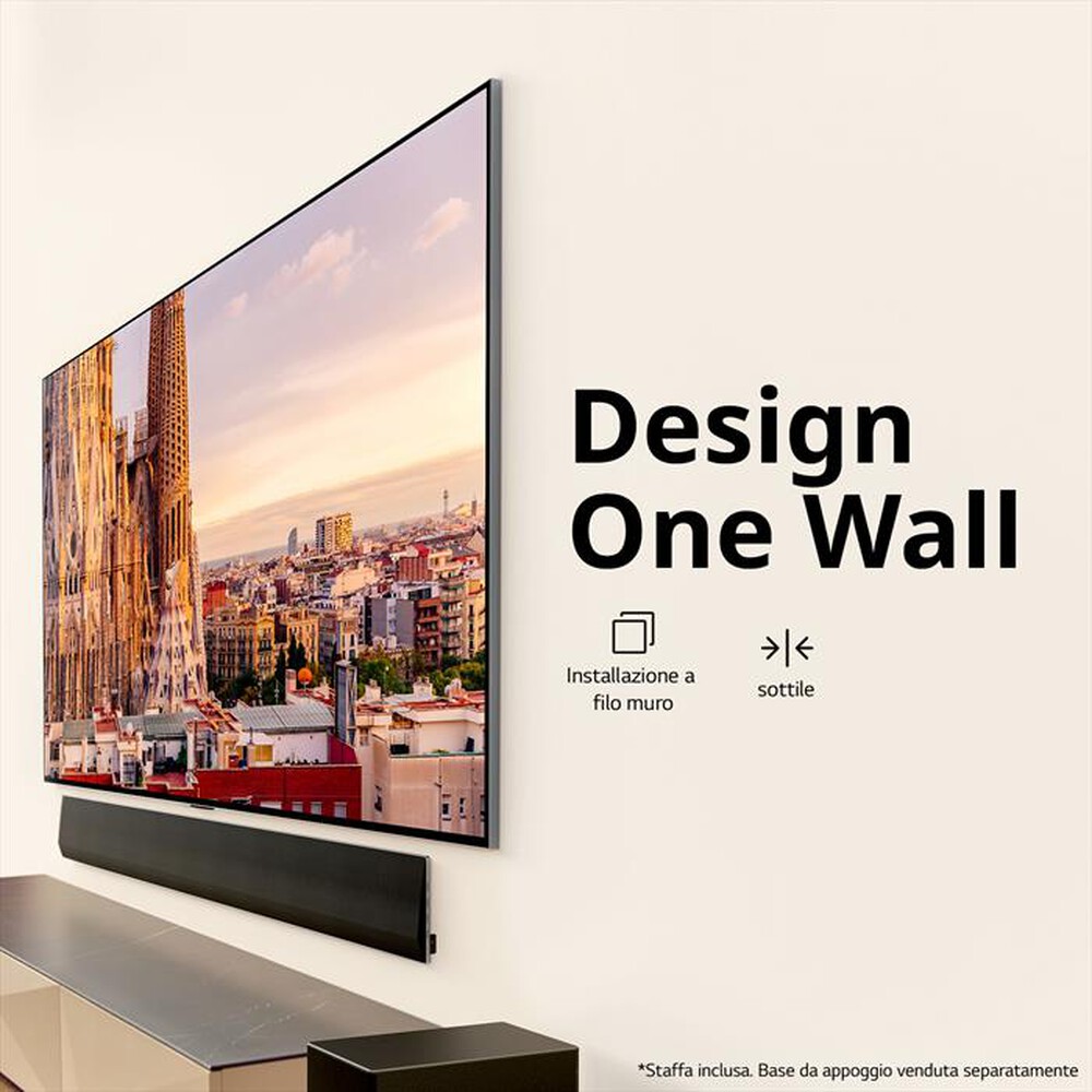 "LG - Smart TV OLED UHD 4K 65\" OLED65G36LA-Argento"