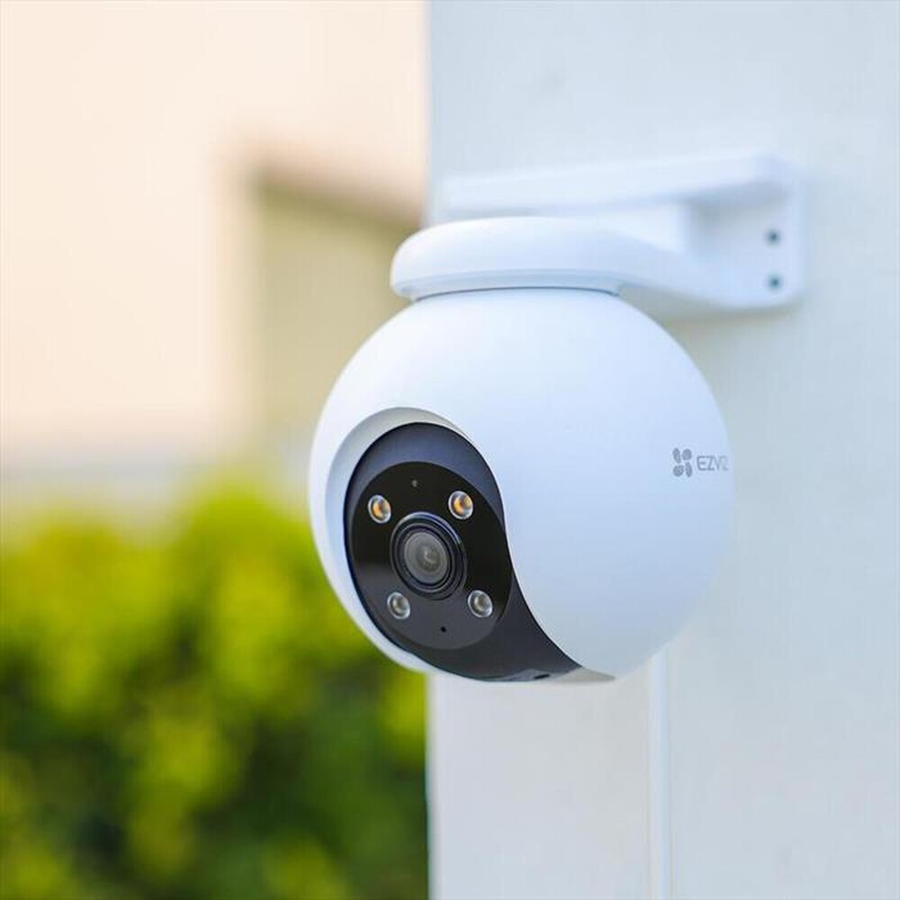 "EZVIZ - Telecamera WiFi per esterni H8 PRO 5MP-Bianco"