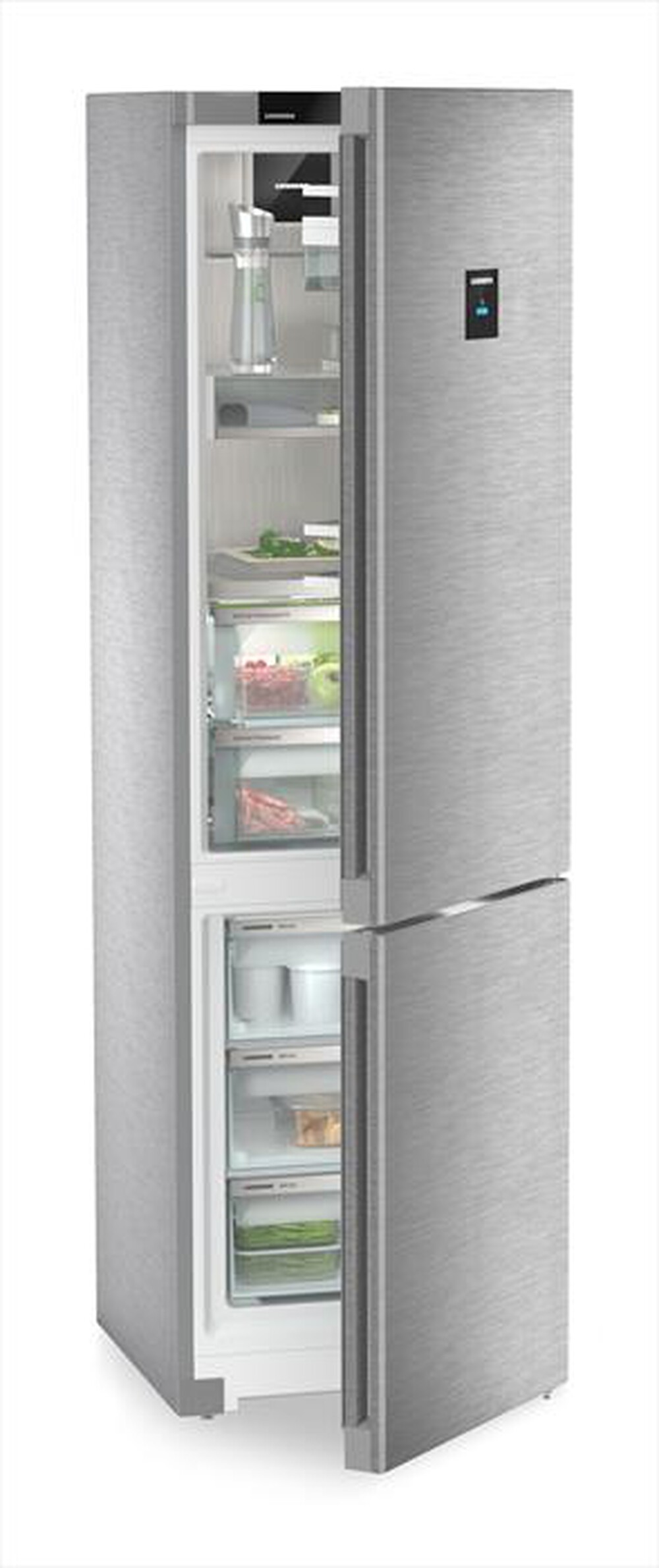"LIEBHERR - Frigorifero combinato CBNSTD 578I-20 ClasseD 359lt-Acciaio SmartSteel"