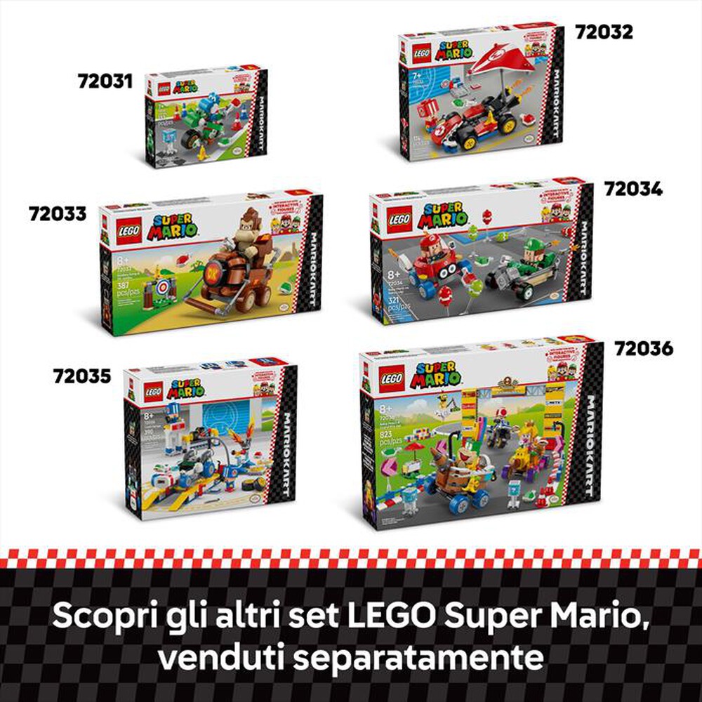 Immagine del prodotto LEGO - SUPER MARIO Mario Kart Baby Mario Baby Luigi 72034